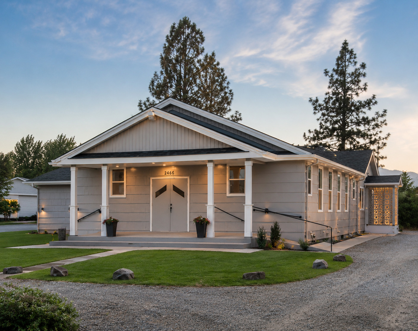 Pentecostals of Rogue Valley church building at 2460 Roberts Road, Medford OR